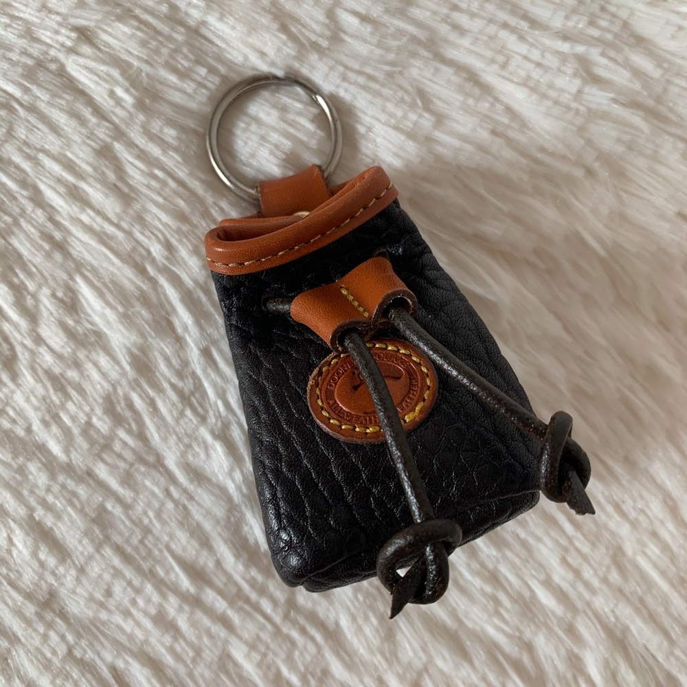 Vintage Dooney & Bourke AWL Token Key Fob